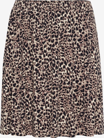 KAFFE CURVE Suknja u bež / smeđa / crna / bijela, Pregled proizvoda