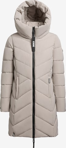 Manteau d’hiver 'Darka' khujo en beige : devant