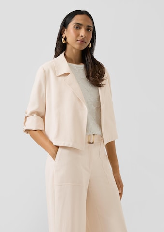 s.Oliver Blazer in Beige: front