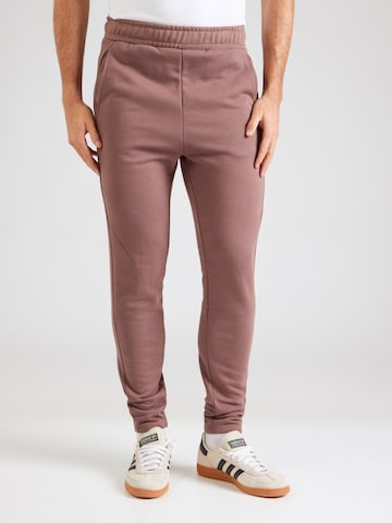 4F Regular Sportbroek in Bruin: voorkant