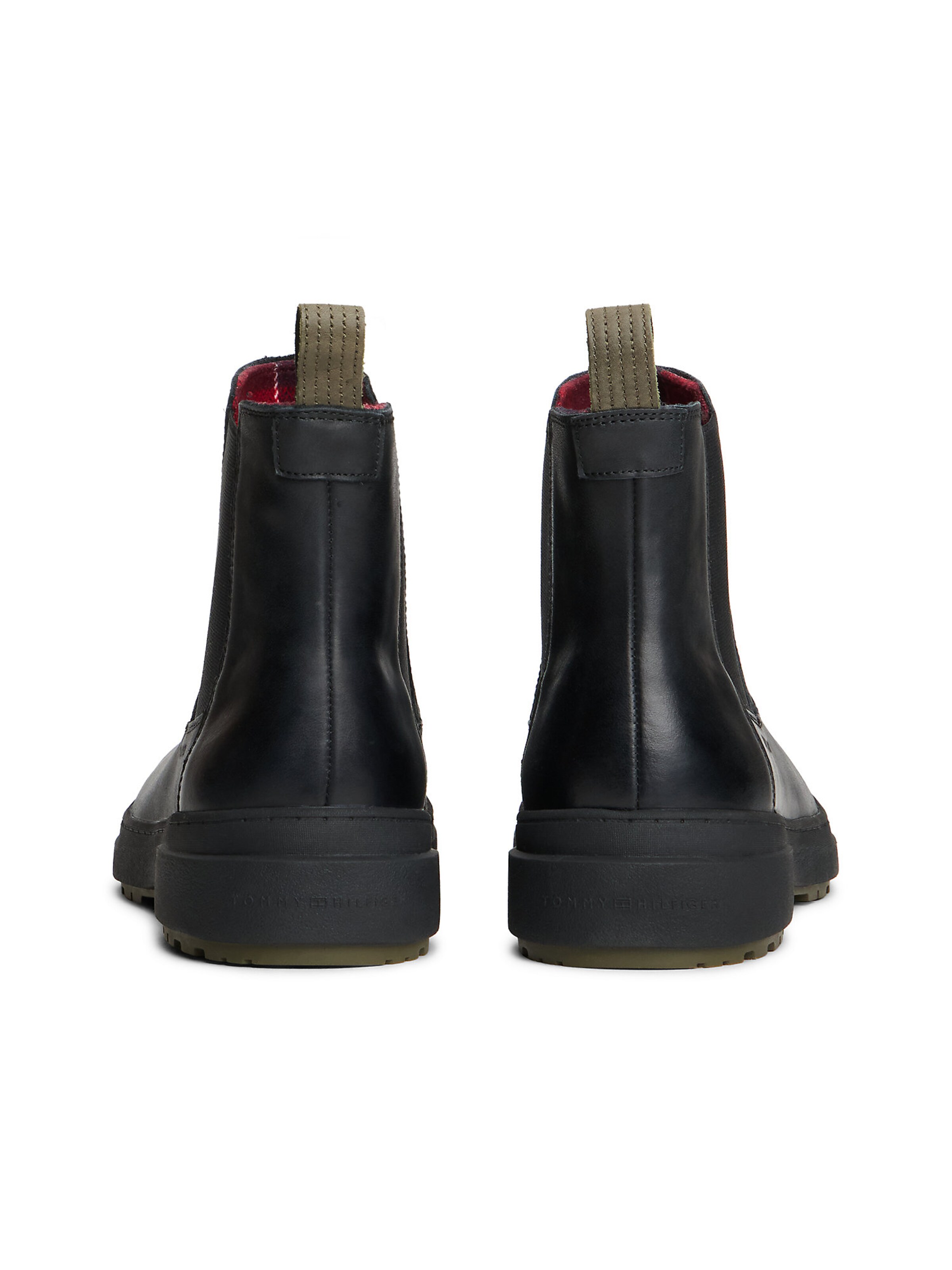 TOMMY HILFIGER Chelsea Boots in Schwarz