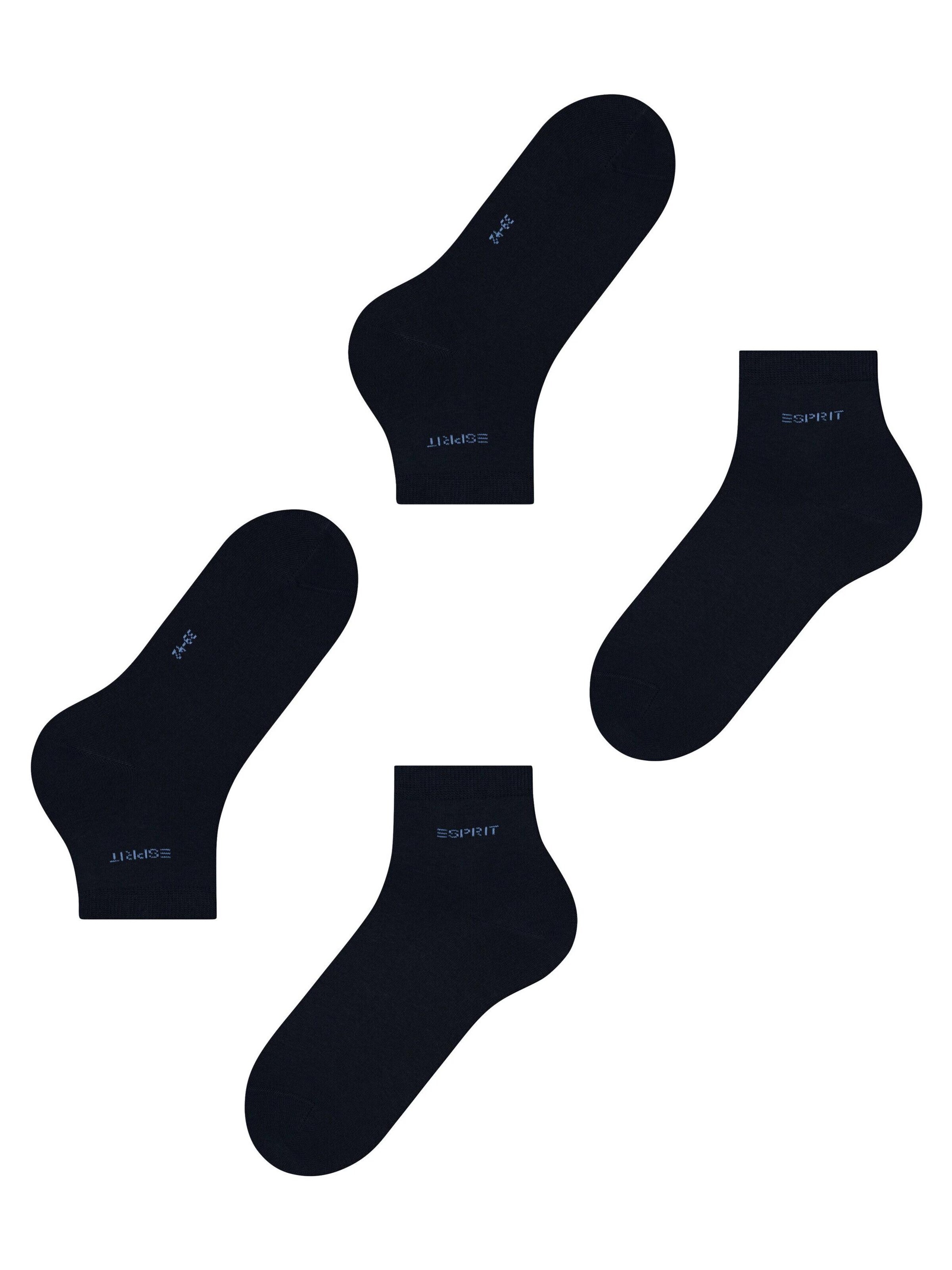 ESPRIT Socken 'Basic Uni 2-Pack'‌‌ in Blau