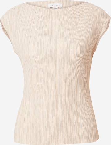 TOPSHOP Blouse in Beige: voorkant