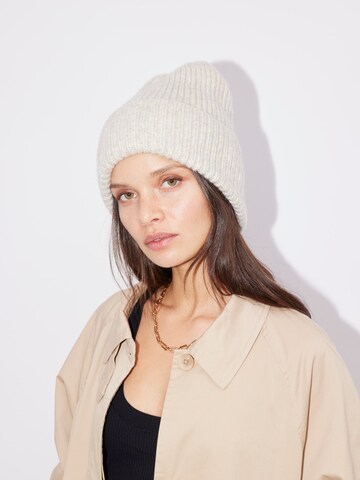 LeGer by Lena Gercke Beanie 'Emely' in Beige