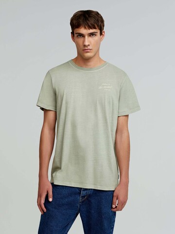 Scalpers Shirt in Groen: voorkant