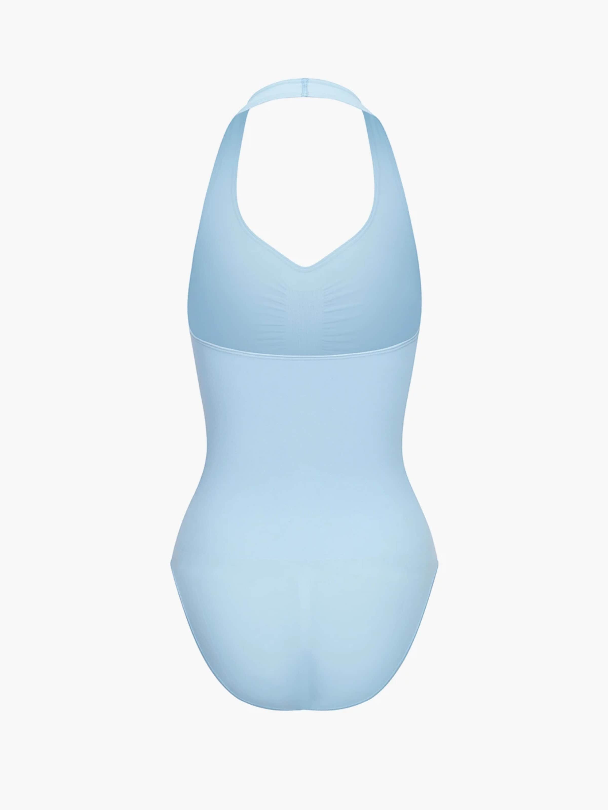 cfab - Body moldeador 'Neckholder Bodysuit mit Slip' en azul