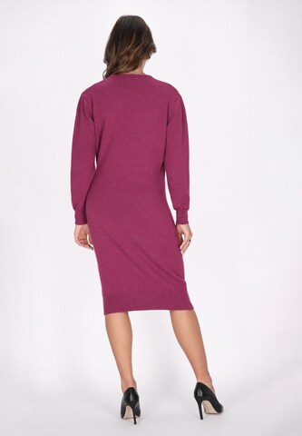 faina - Vestido em roxo