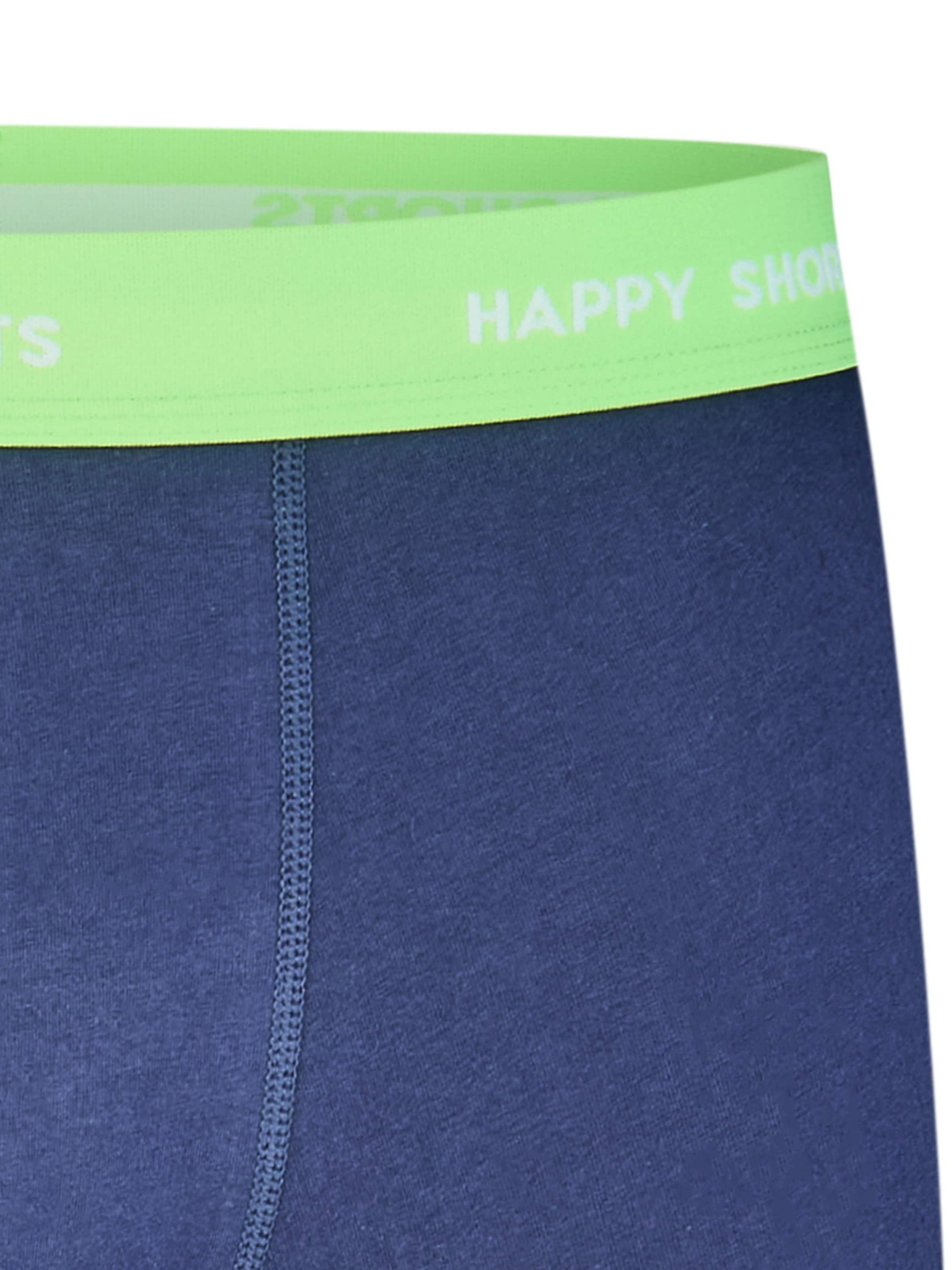 Boxers ' Jersey ' Happy Shorts en bleu