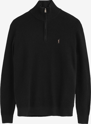 Polo Club Sweater in Black: front