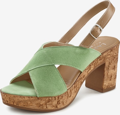 Sandalo con cinturino LASCANA di colore verde, Visualizzazione prodotti