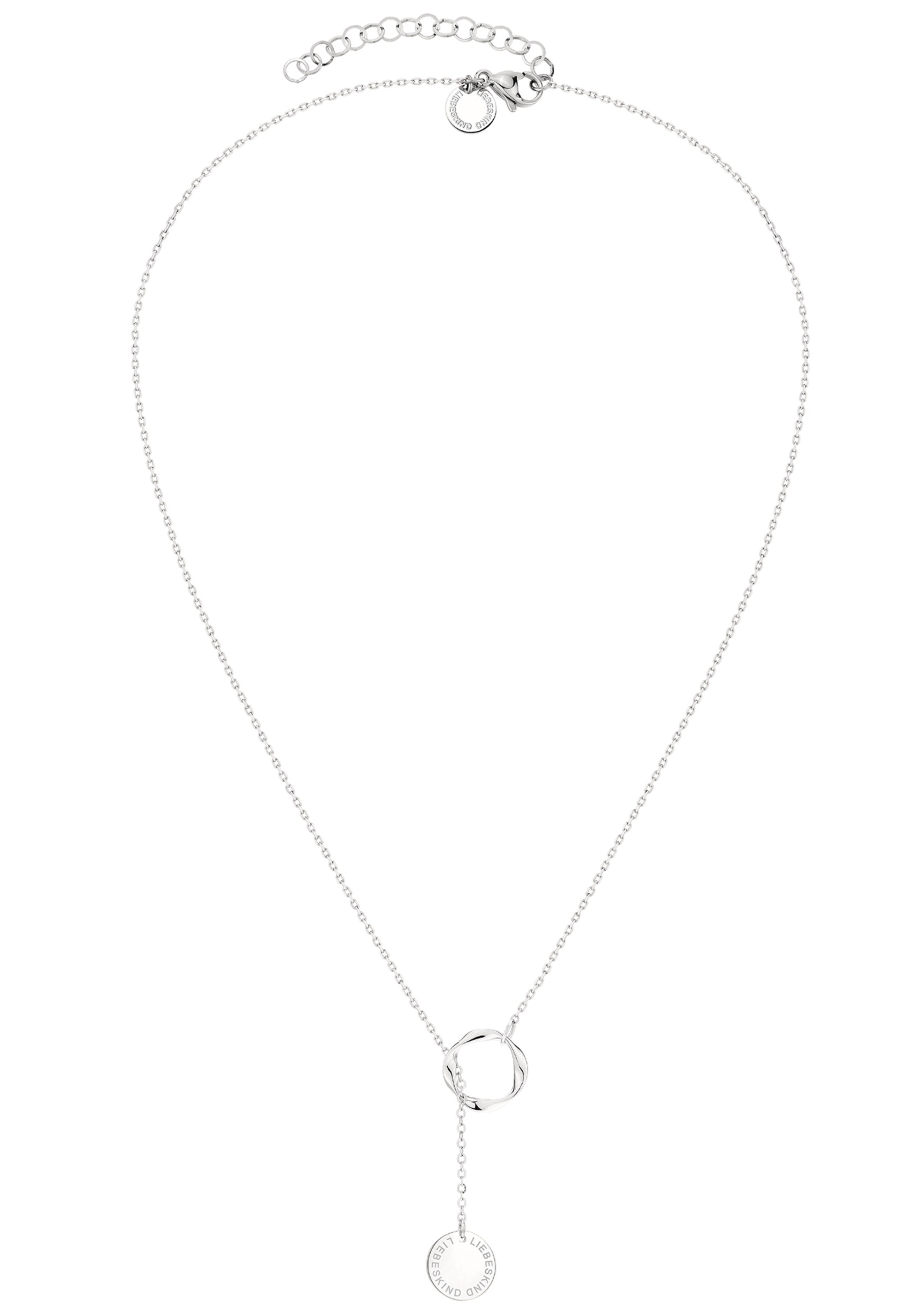 Chaîne Liebeskind Berlin en argent : devant