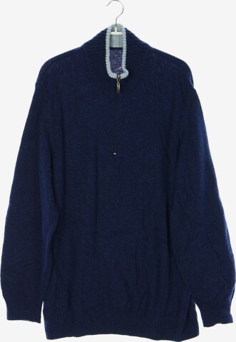 UNBEKANNT Sweater & Cardigan in XXL in Blue: front