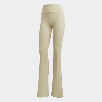 ADIDAS ORIGINALS Flared Leggings 'Essentials' in Beige