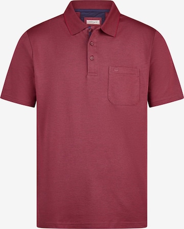 redmond Shirt 'Basic' in Rot: Vorderseite
