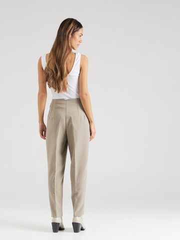 ONLY Tapered Pleated Pants 'Raven Life' in Beige