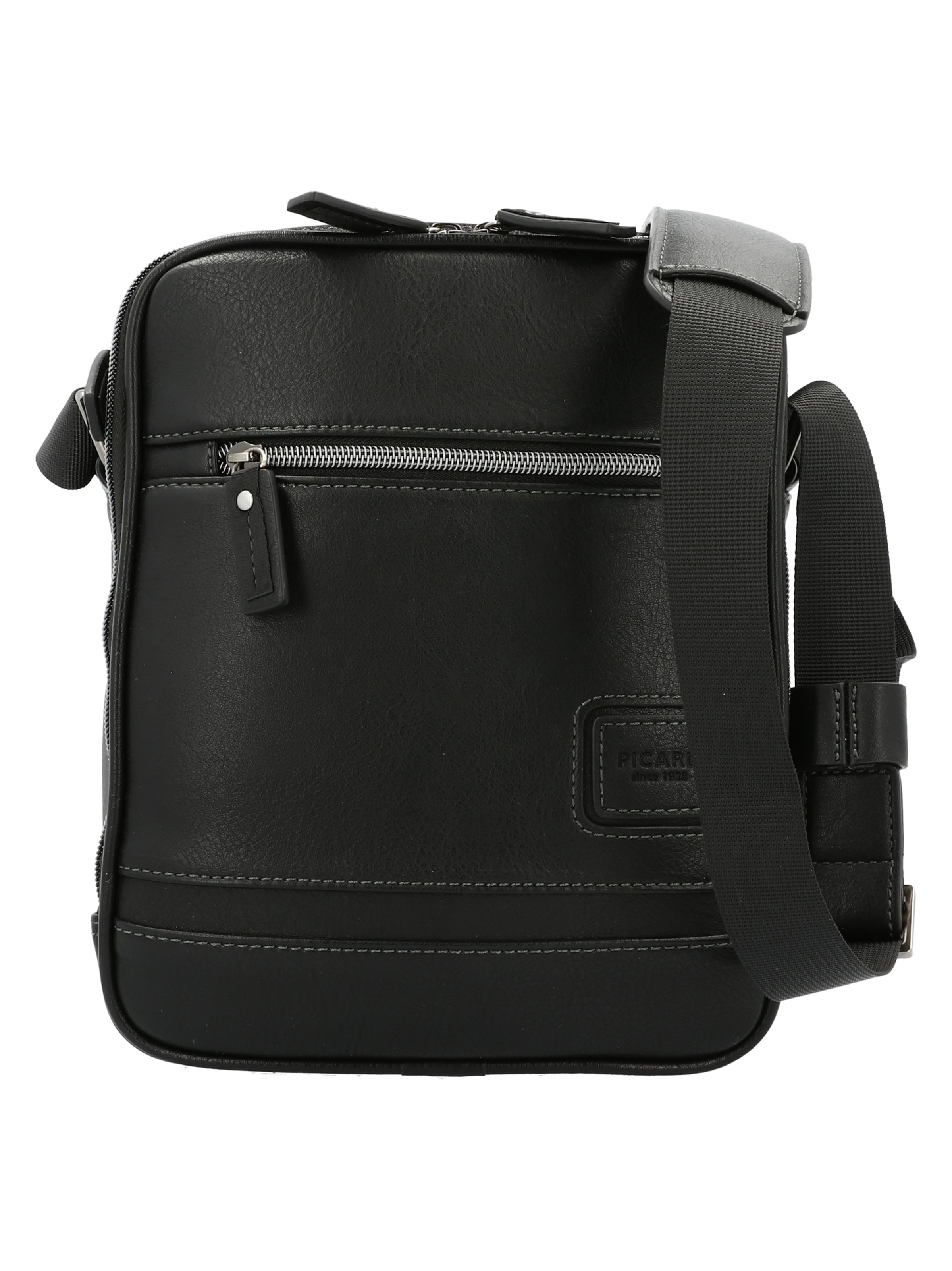 Picard Umhängetasche 'Breakers' in Schwarz: Vorderseite