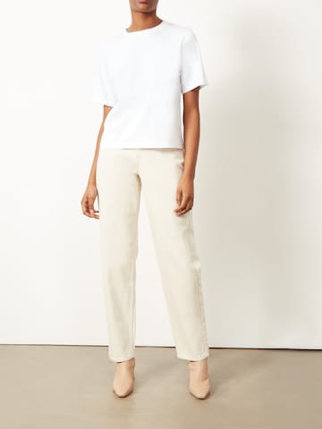 Aligne Regular Jeans 'Camilla' in White: front