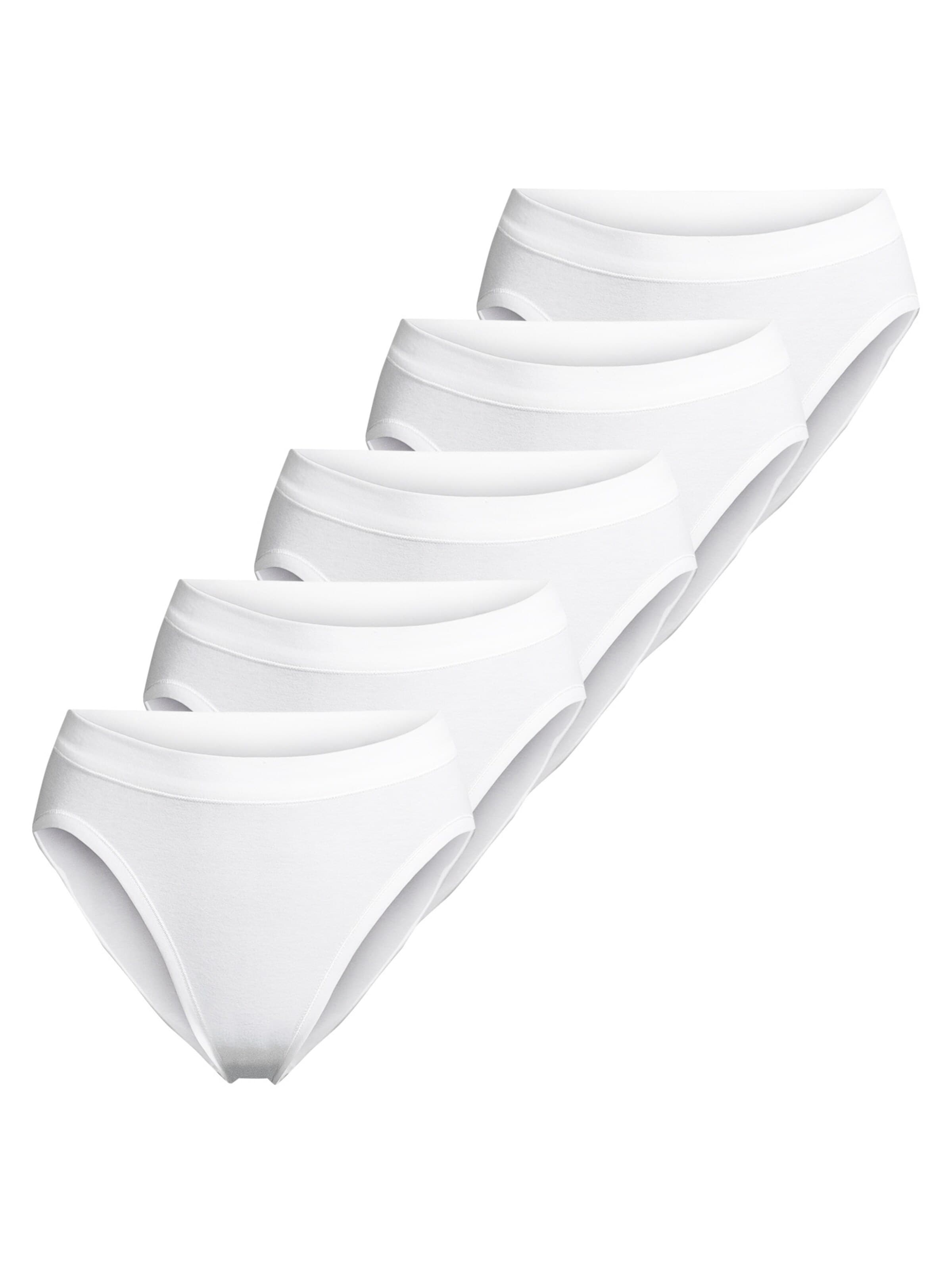 ESGE Slip 'Basic - Feinripp'‌‌‌ in Weiß: Vorderseite