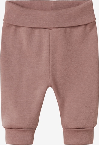 NAME IT Конический (Tapered) Штаны 'NBFWILLIT' в Ярко-розовый: спереди
