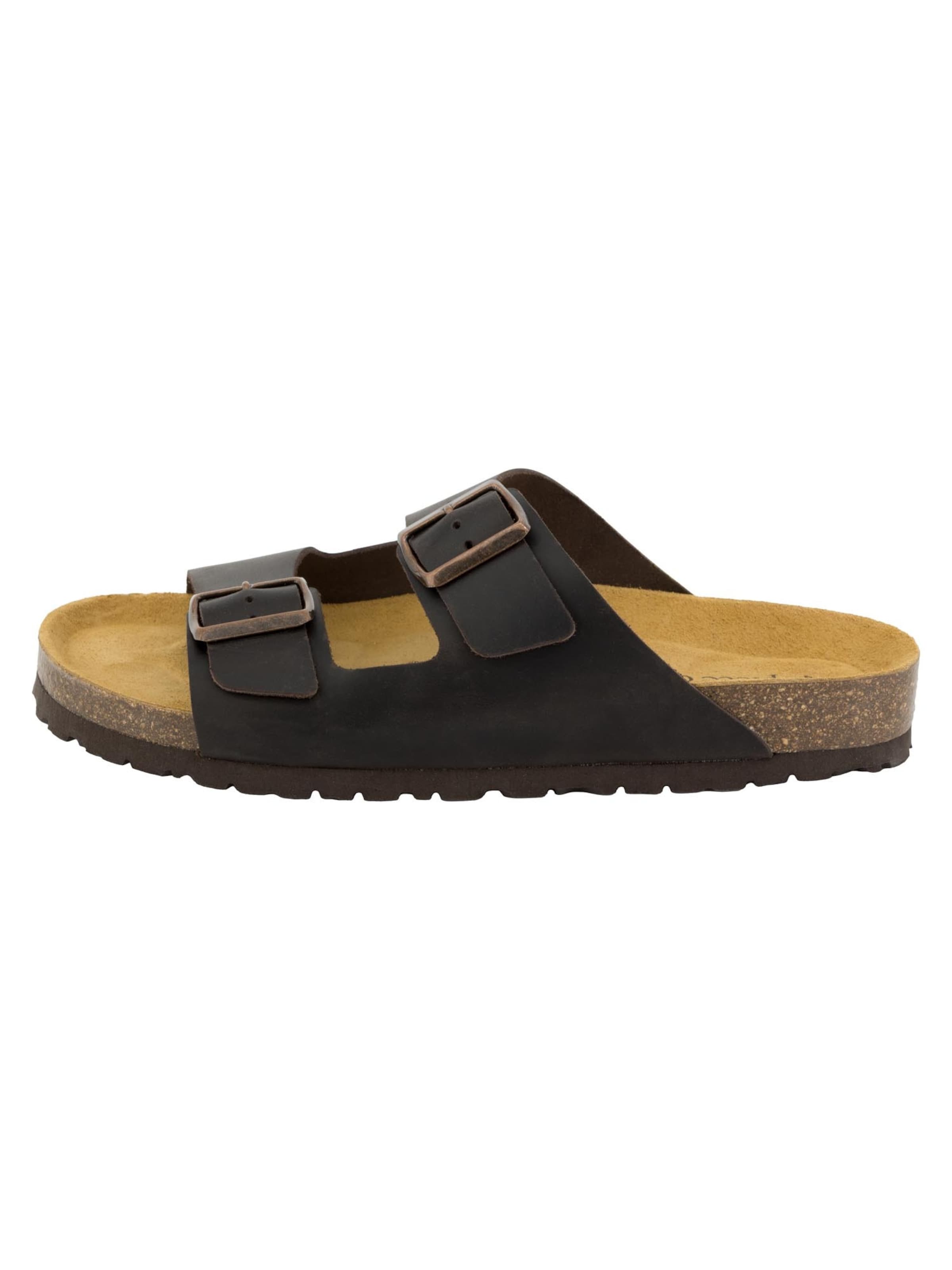 Piece Of Mind Mule 'Comfort' in Brown: front