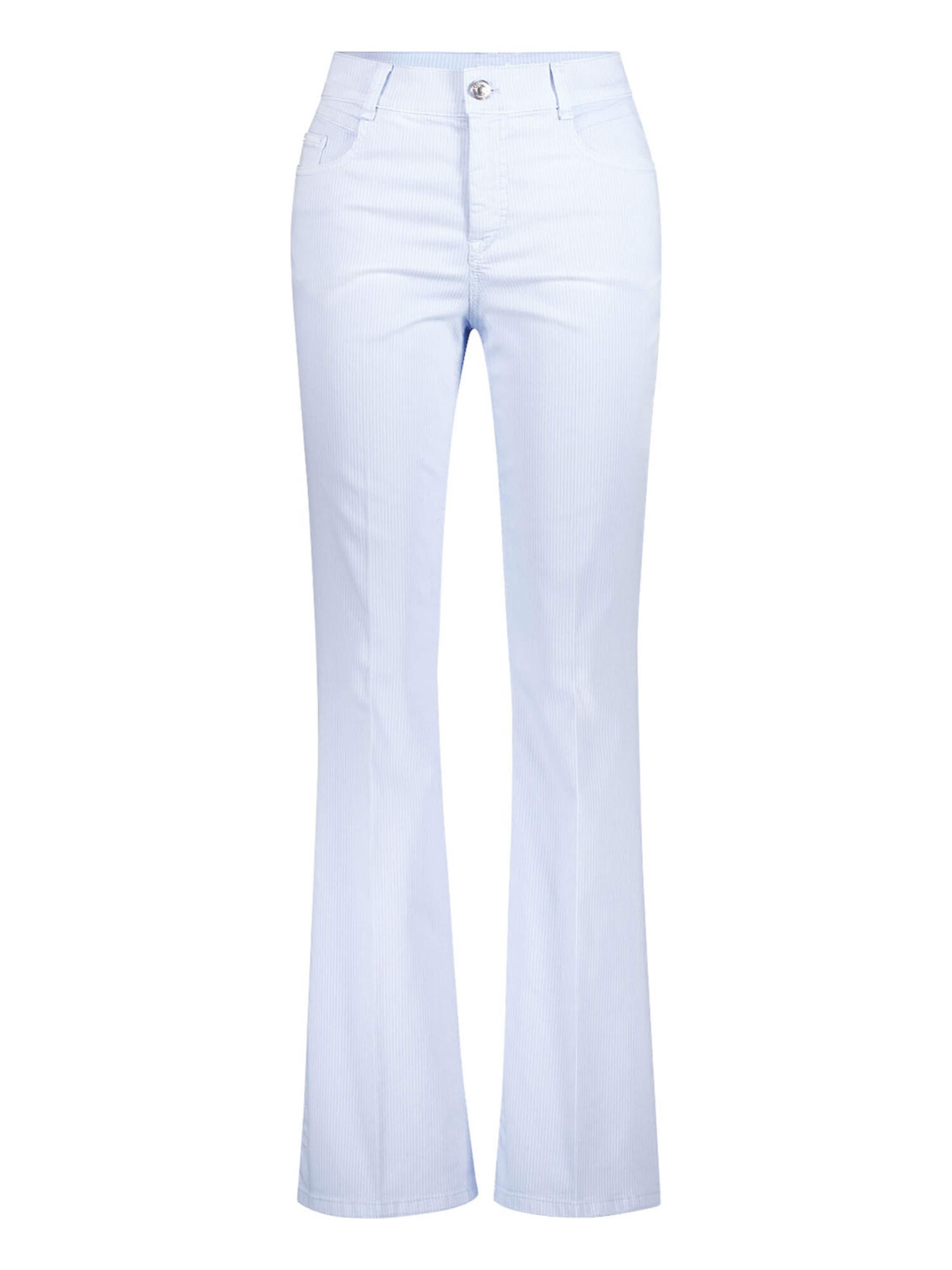 Coupe slim Pantalon 'ZURI126' Gardeur en bleu : devant