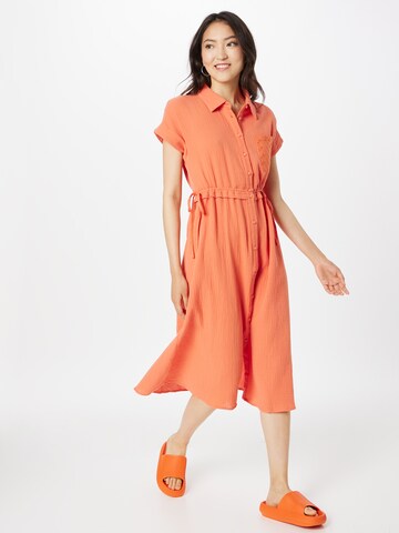 Grace & Mila Košilové šaty – oranžová