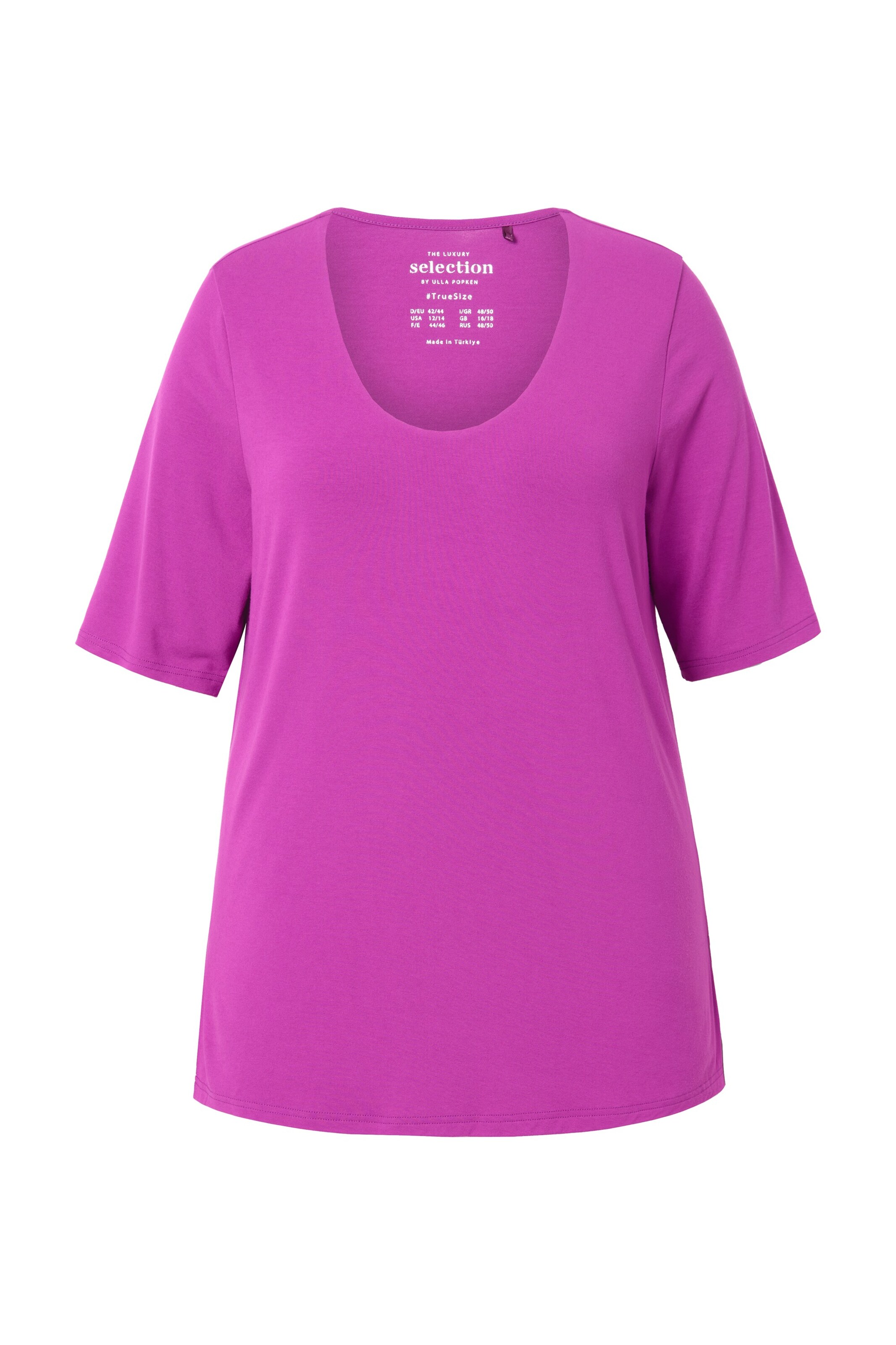 Ulla Popken Shirt in Roze: voorkant