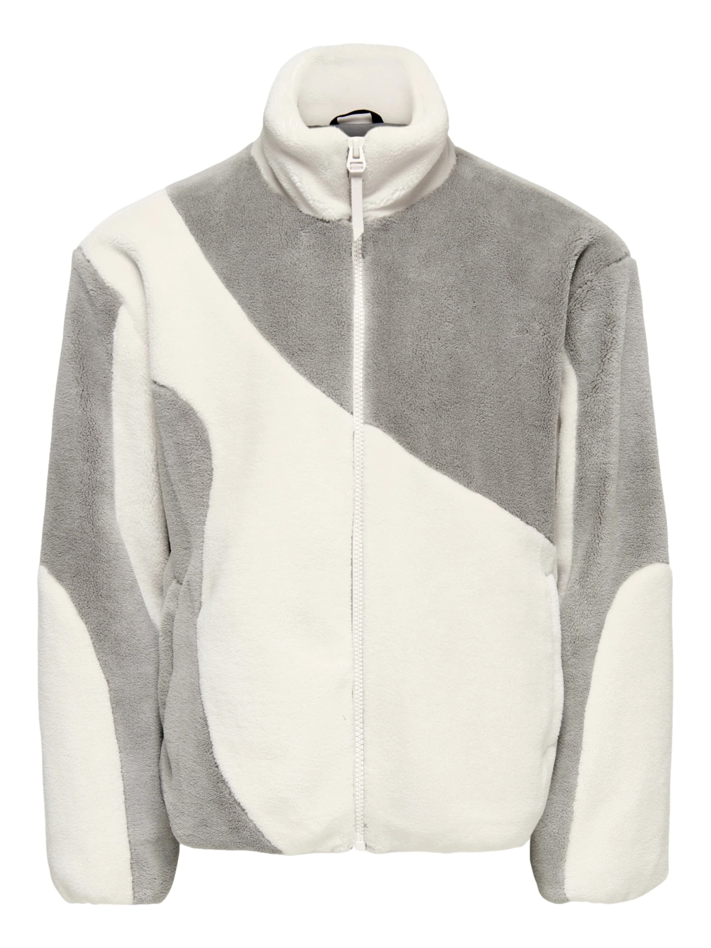 Only & Sons - Chaqueta polar 'Silas' en beige: frente