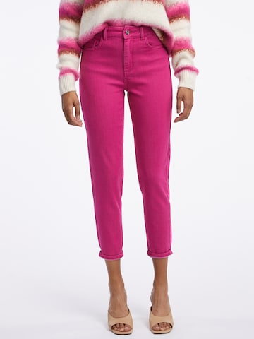 Orsay Slim fit Jeans in Pink: front