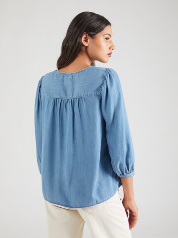 LEVI'S ® Bluse 'Halsey 3/4 Slv Blouse' in Blau