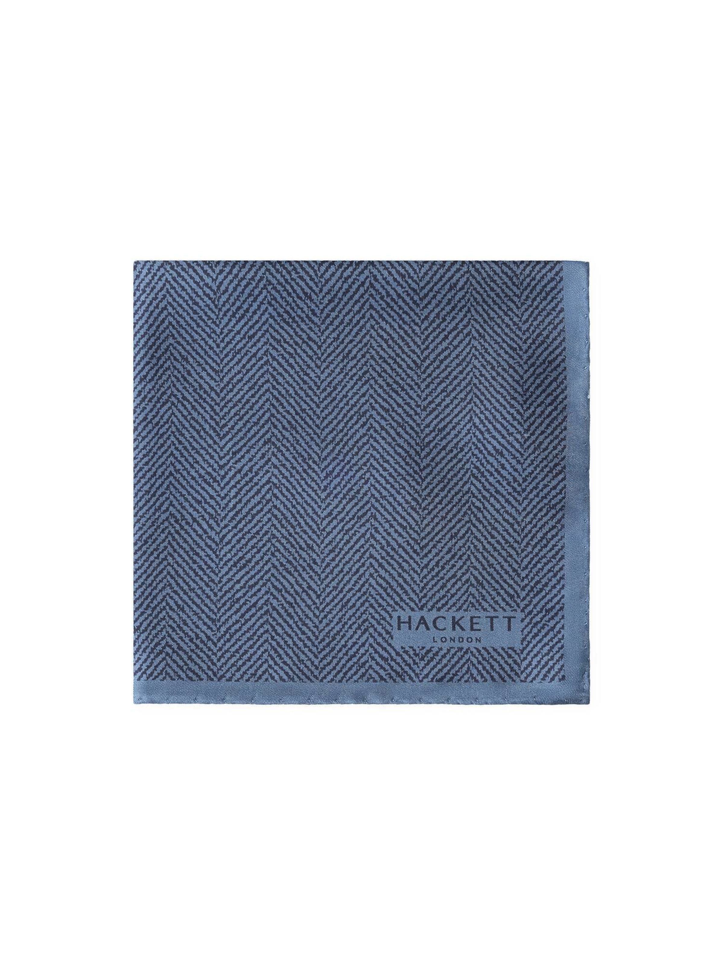 Hackett London Tuch in Blau: Vorderseite