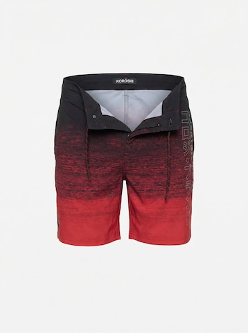 KOROSHI Swimming shorts in Red