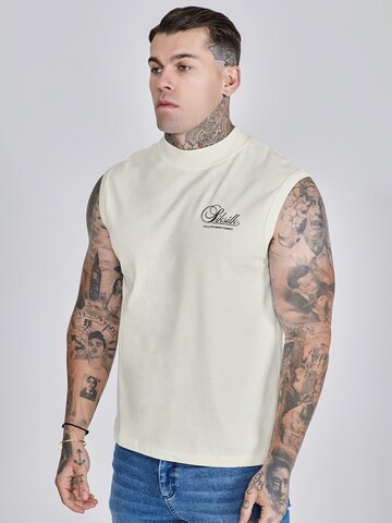 T-Shirt SikSilk en beige