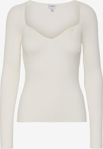 Vero Moda Aware Sweater 'Sylvia' in White: front