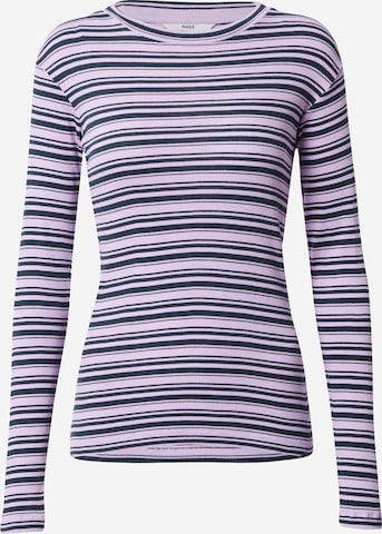 Tricou de la MADS NORGAARD COPENHAGEN pe mov: față