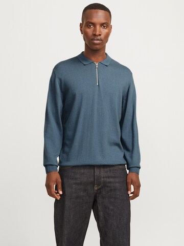Pullover 'JJEEmil' di JACK & JONES in blu: frontale