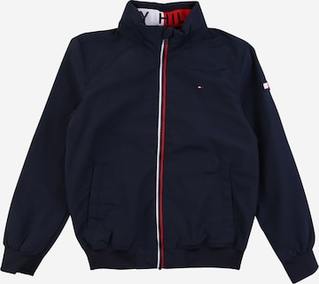 TOMMY HILFIGER Tussenjas 'Essential' in Blauw: voorkant