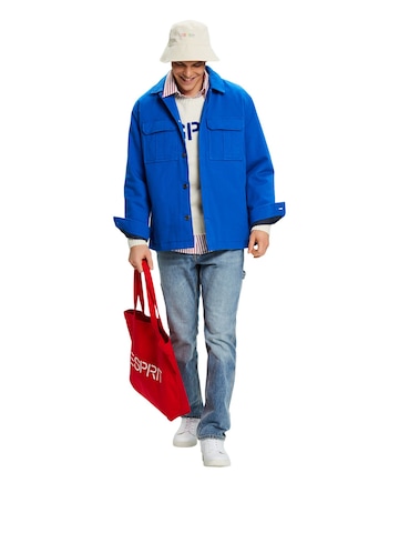 ESPRIT Übergangsjacke in Blau