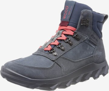 ECCO Lace-Up Boots in Grey: front