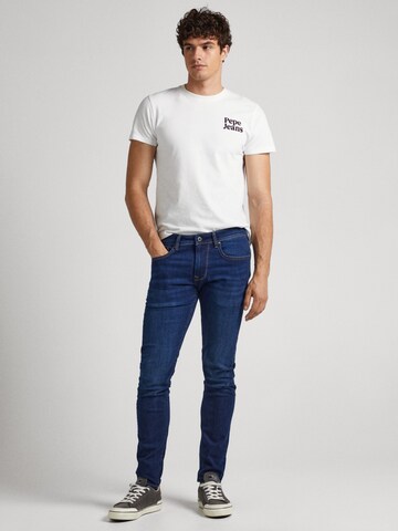 Pepe Jeans Skinny Jeans 'FINSBURY' in Blue