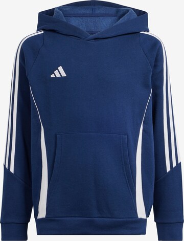 ADIDAS PERFORMANCE Sportief sweatshirt 'Tiro 24' in Blauw: voorkant