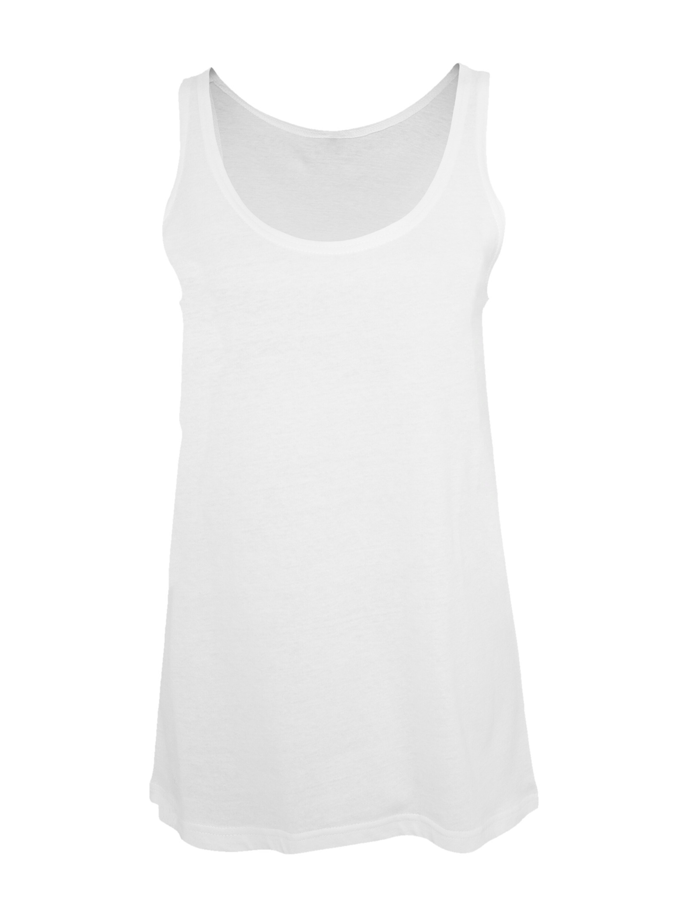 F4NT4STIC Top 'Mount Fuji' in Weiß: Vorderseite