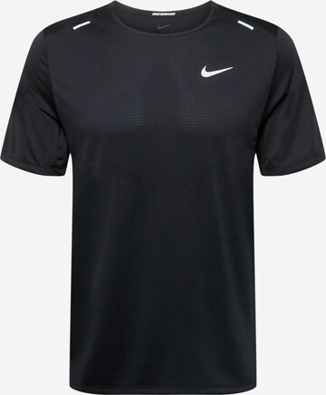 T-Shirt fonctionnel 'Rise 365' NIKE en noir : devant