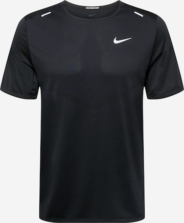 NIKE Funktionsshirt 'Rise 365' in Schwarz: predná strana