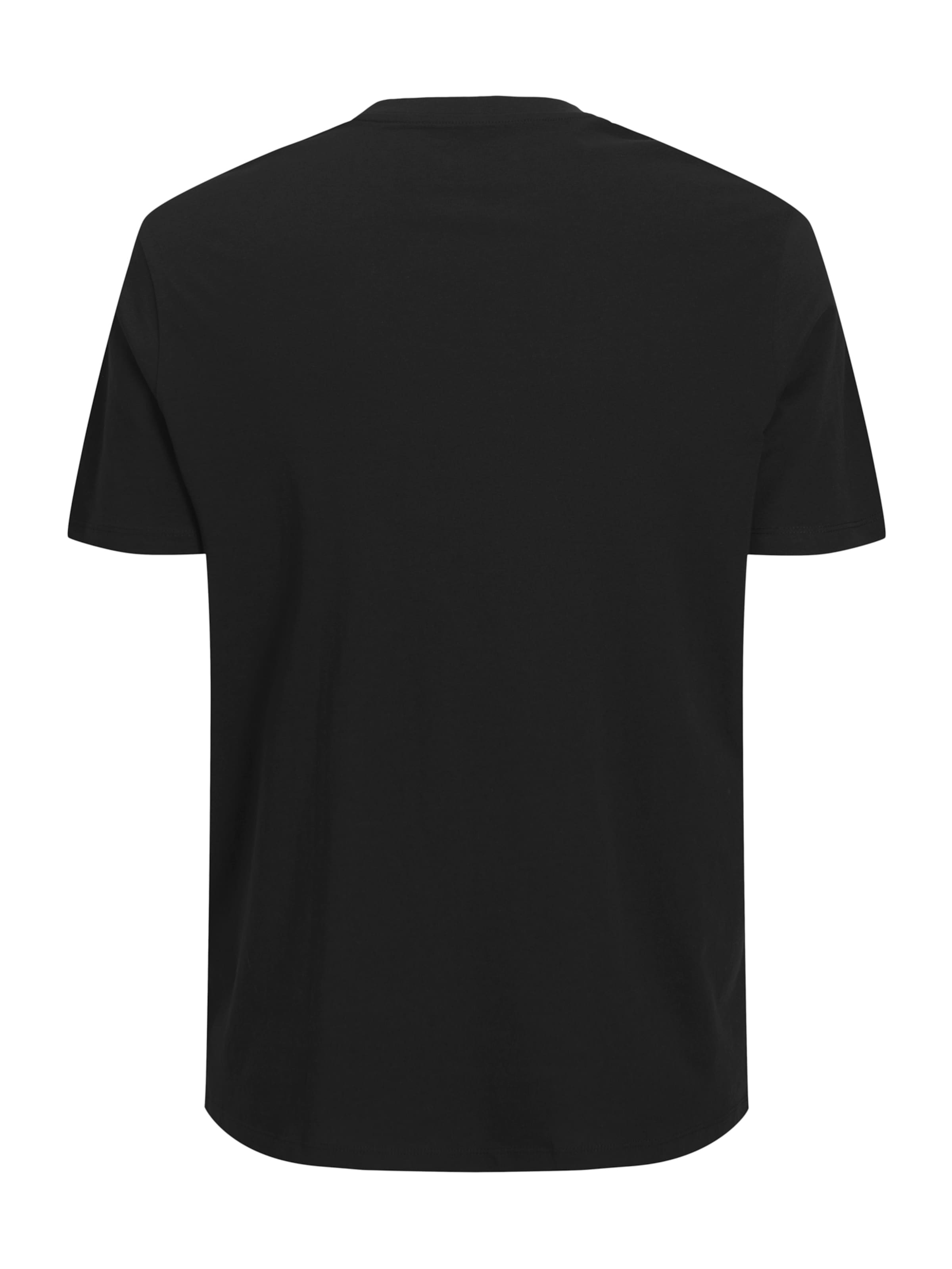Jack & Jones Plus T-Shirt 'JCOETERNA' in Schwarz