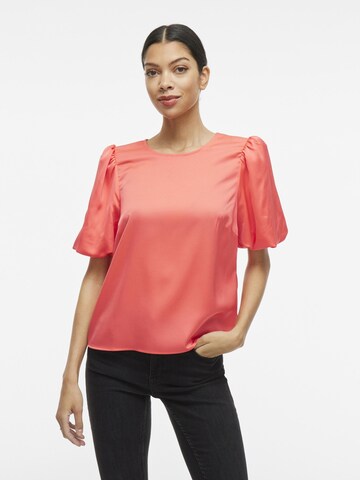 VILA Blouse 'VIELLETTE' in Orange: front