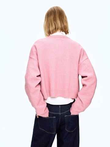 Cardigan Bershka en rose