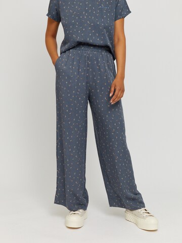 Wide leg Pantaloni 'Cherry' di mazine in blu: frontale