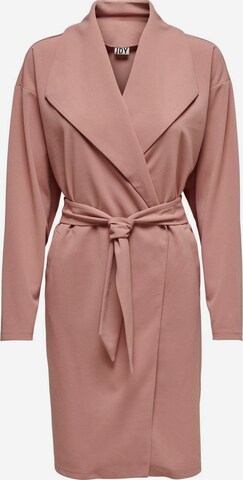 Palton de primăvară-toamnă de la JDY pe roz: față