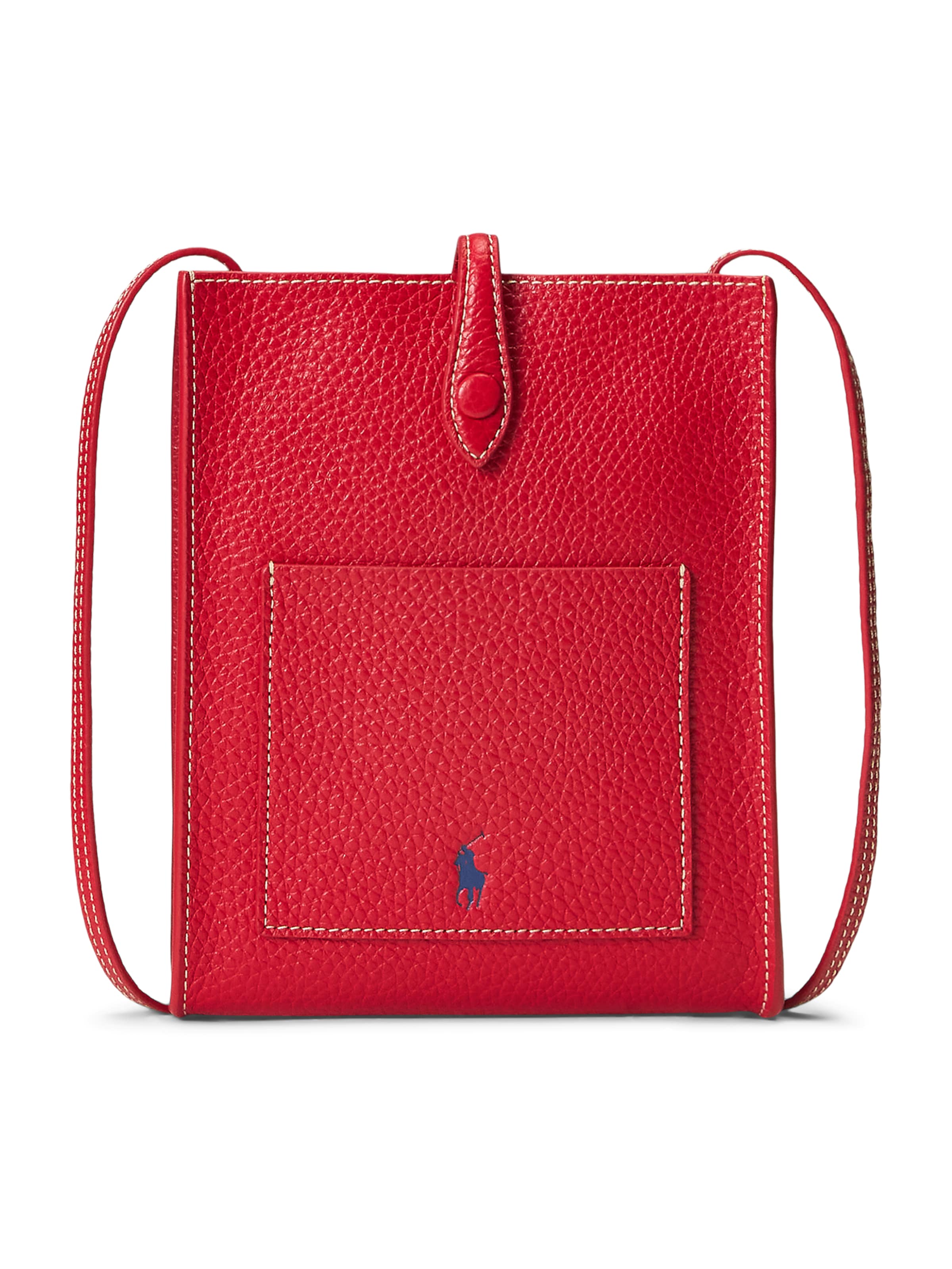 Polo Ralph Lauren Skuldertaske 'PLY' i rød: forside